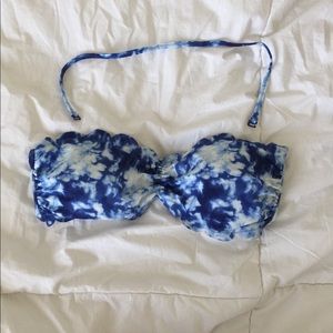 Victoria’s Secret PINK tie dye bandeau bikini top